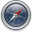 Compass Blue Icon 32x32 png